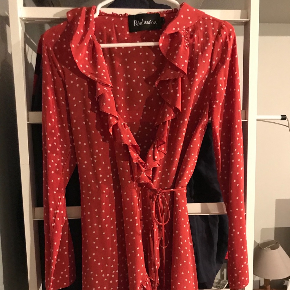 ** SOLD** Realisation ruffle star dress